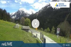  Klosters - Szwajcaria  Monbiel Parkplatz