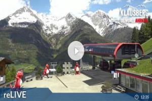  Ahrntal - Włochy  Bergstation Kabinenbahn Klausberg