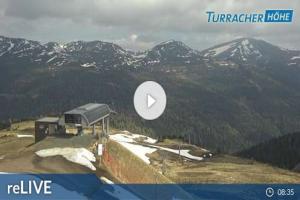  Turrach - Austria  Stacja kolei górskiej Turracher Höhe