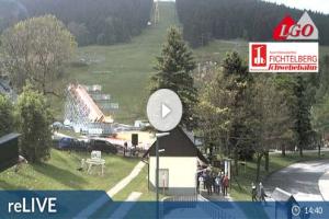  Oberwiesenthal - Niemcy  Blick zum Fichtelberg