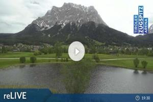  Ehrwald - Austria  Tiroler Zugspitze - pole golfowe