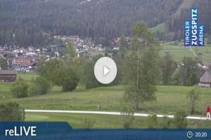  Ehrwald - Austria  Tiroler Zugspitze - pole golfowe