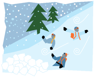 Quiz lawinowy - zostałeś częściowo zasypany przez śnieg