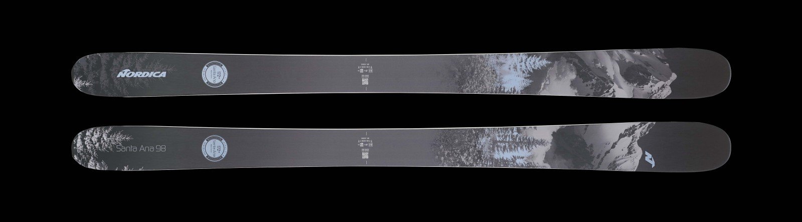 Narty SANTA ANA 98 (FLAT)