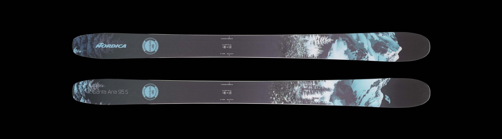 Narty SANTA ANA 95 S (FLAT)