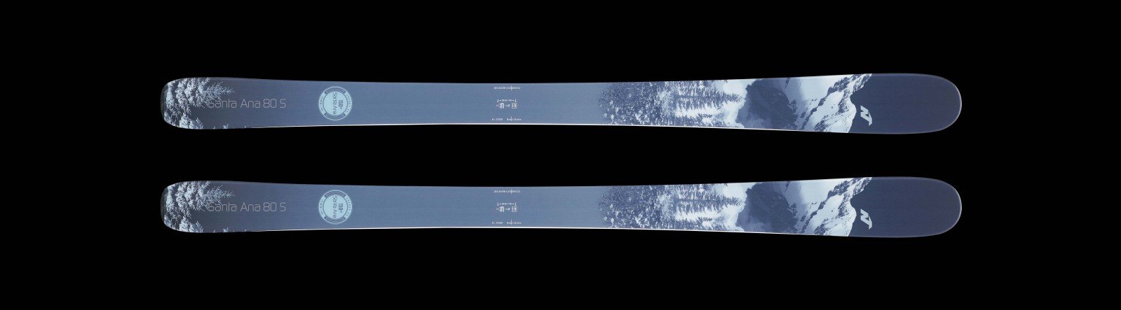 Narty SANTA ANA 80 S (FLAT)