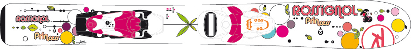 Narty PRINCESS PRE DRILLED Narty PRINCESS PRE DRILLED