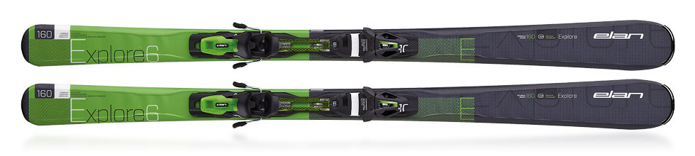 Narty EXPLORE 6 GREEN QT
