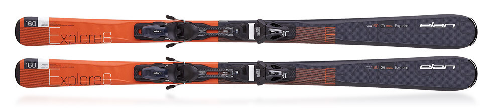 Narty EXPLORE 6 ORANGE QT