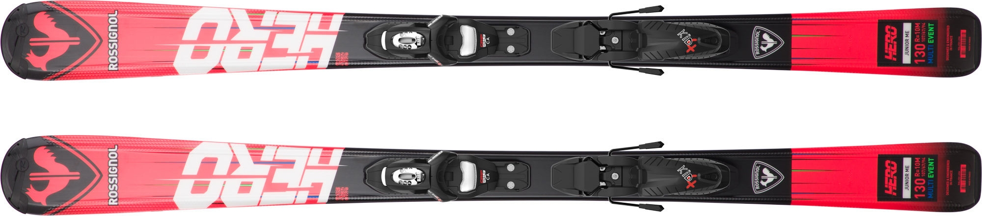 Narty Kid's On Piste Skis Hero Jr 100-140 (Kid-X)