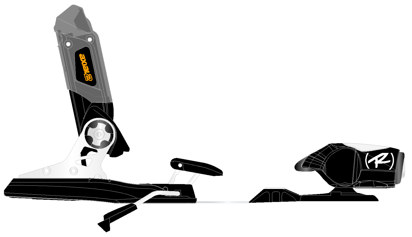 Wiązanie narciarskie AXIAL² WORLD CUP 200 MFX