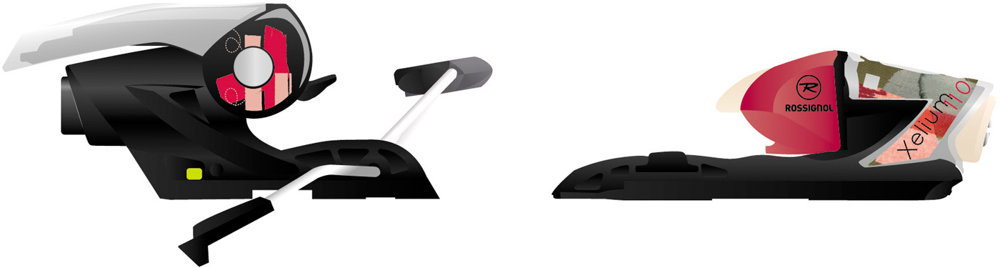 Wiązanie narciarskie XELIUM SAPHIR 110 S