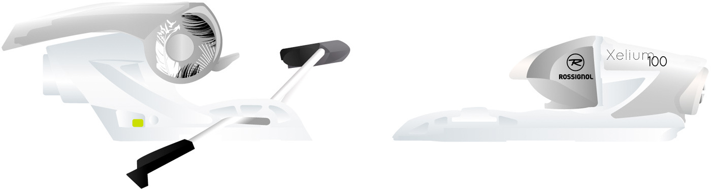 Wiązanie narciarskie XELIUM SAPHIR 100 L