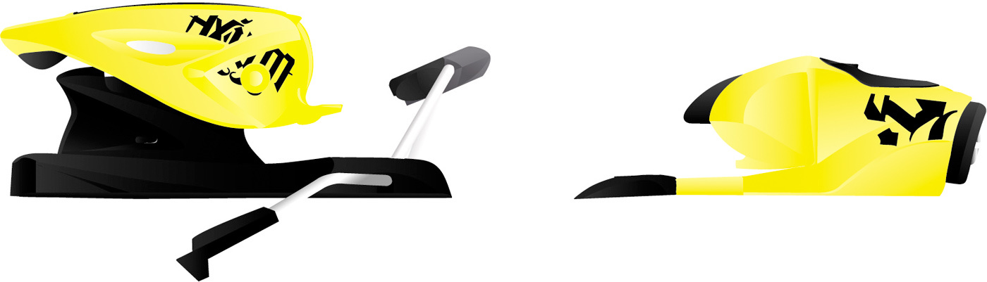 Wiązanie narciarskie AXIUM JR 70 L