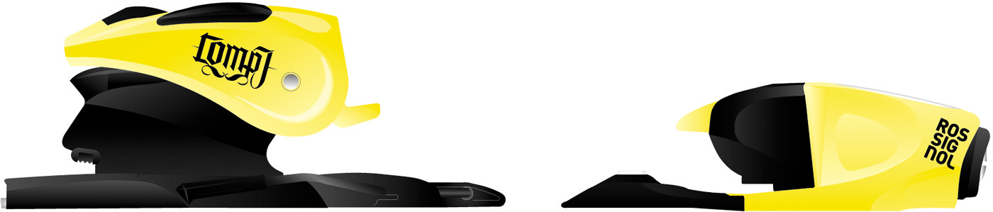 Wiązanie narciarskie COMP J 45 L