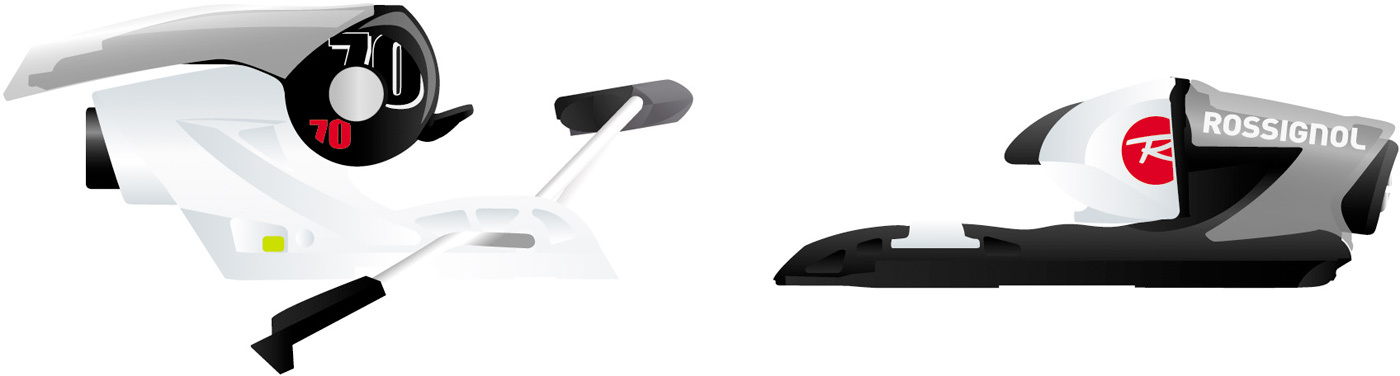 Wiązanie narciarskie XELIUM JR 70 S