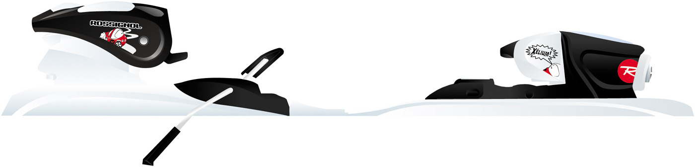 Wiązanie narciarskie XELIUM KID 45 S