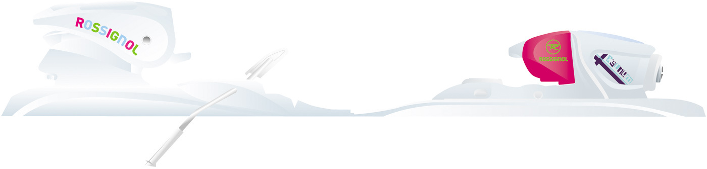 Wiązanie narciarskie XELIUM KID SAPHIR 45 S