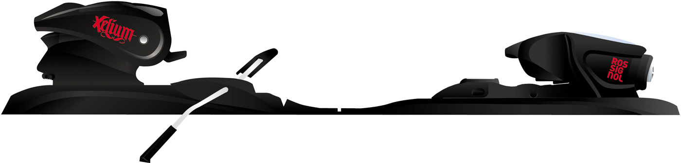 Wiązanie narciarskie XELIUM KID 45 L