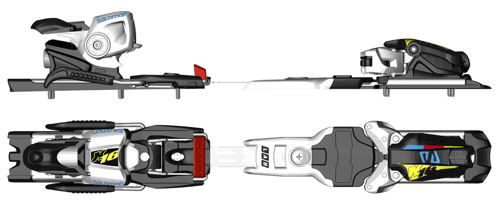 Wiązanie narciarskie X16 Lab Wiązanie narciarskie X16 Lab