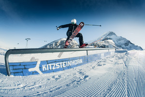 Snowpark a lodowcu Kitzsteinhorn w Kaprun (fot. ©Kitzsteinhorn)