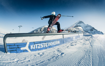 Snowpark a lodowcu Kitzsteinhorn w Kaprun (fot. ©Kitzsteinhorn)