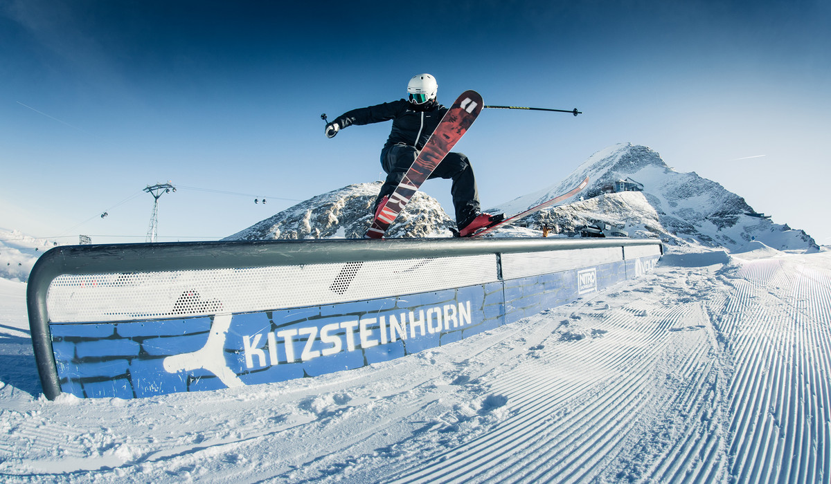 Snowpark a lodowcu Kitzsteinhorn w Kaprun (fot. ©Kitzsteinhorn)