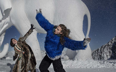 Fragment choreografii spektaklu "Hannibal" (foto: Ernst Lorenzi Sölden)