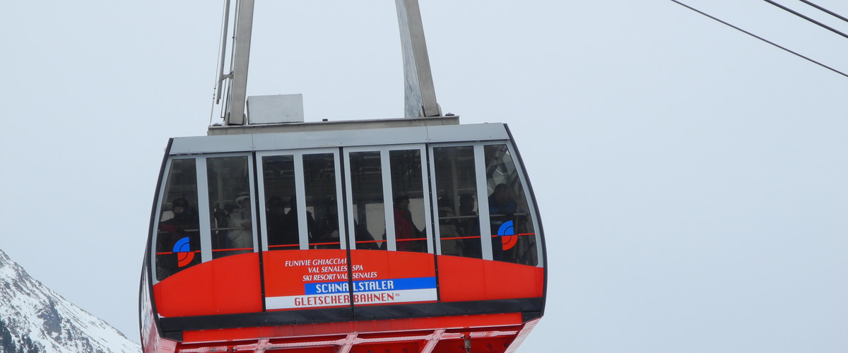 Val Senales - gondola na lodowiec (foto: Narty.pl)