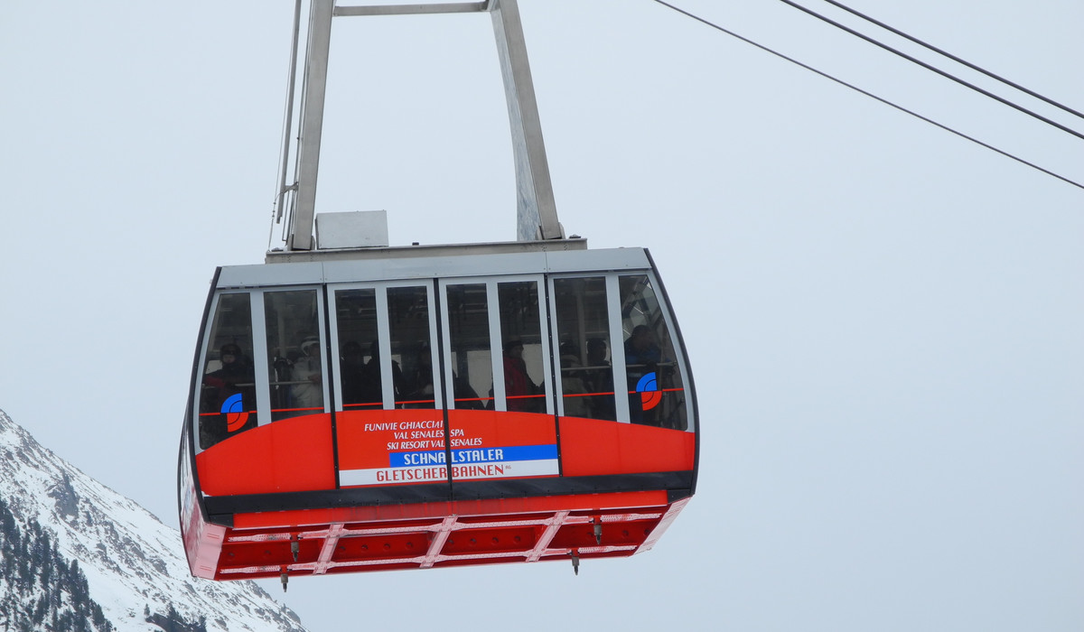 Val Senales - gondola na lodowiec (foto: Narty.pl)
