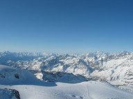 Francuskie Alpy z Klein Matterhorn