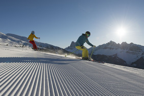 Narty o świcie w Plose (foto: Alex Filz)