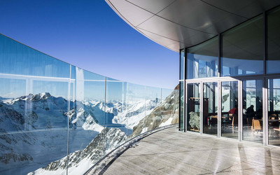 Café 3440, najwyższa kawiarnia w Austrii / Tourismusverband Pitztal/Maybach Robert