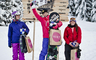 Najlepsze snowboardzistki - Red Bull Zjazd na Kreche foto: Marcin Kin