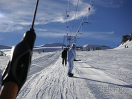 Wjeżdżamy powoli wyciągiem 1