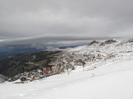 Panorama Sierra Nevada- miejscowość