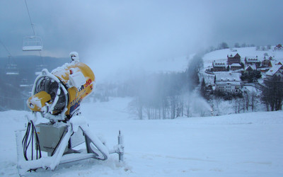 Naśnieżanie w Zieleniec Ski Arena (foto: Zieleniec Ski Arena)