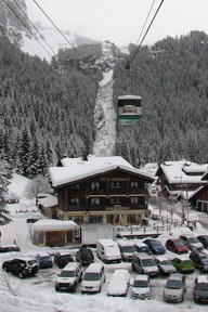 Avoriaz na dole