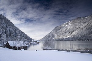 Wiessensee - zamarznięte jezioro (foto: Franz Gerdl)