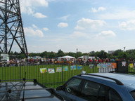 Śląska masa krytyczna- meta pod radiostacją gliwicką