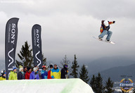 Sony VAIO Extreme Series Winter Edition- snowboardzista w skoku 