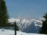 WIDOK Z CIAMPEDIE NA MARMOLAD'Ę