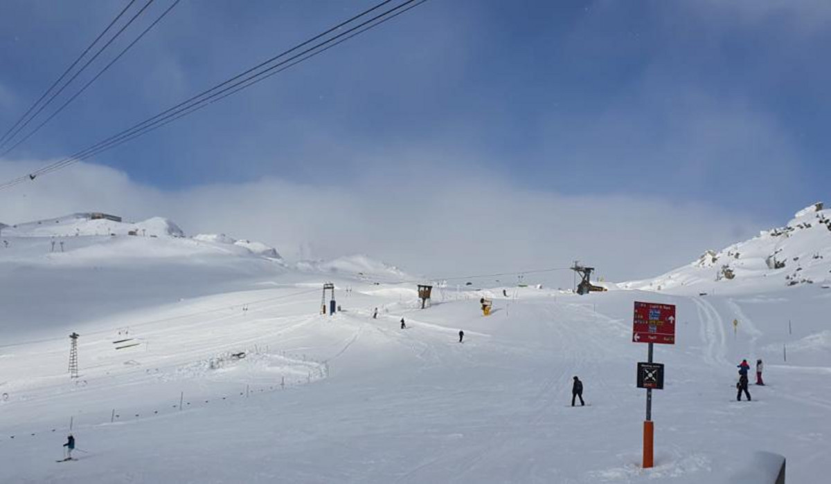 Laax - Szwajcaria styczeń 2021 (fot. K. Habdas)