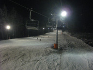 Wisła Nowa Osada- widok na stok 1