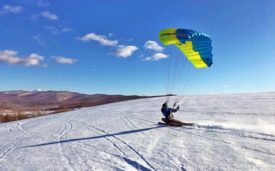 Snowgliding (foto: W. Kuzło)