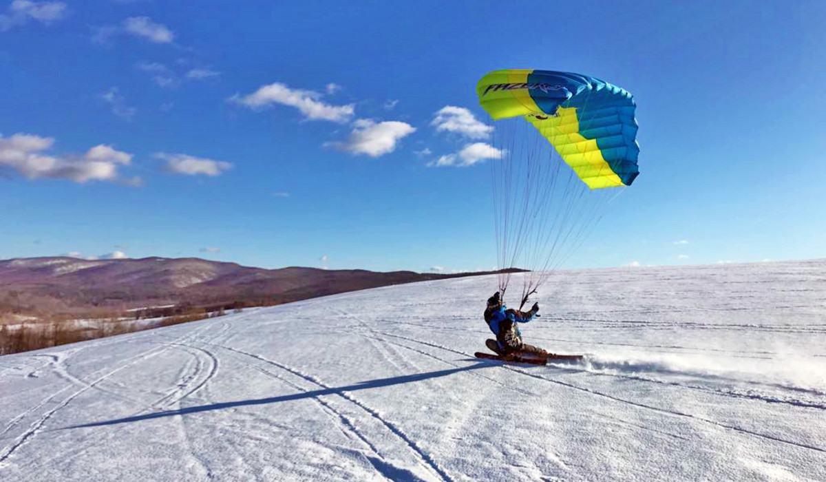 Snowgliding (foto: W. Kuzło)