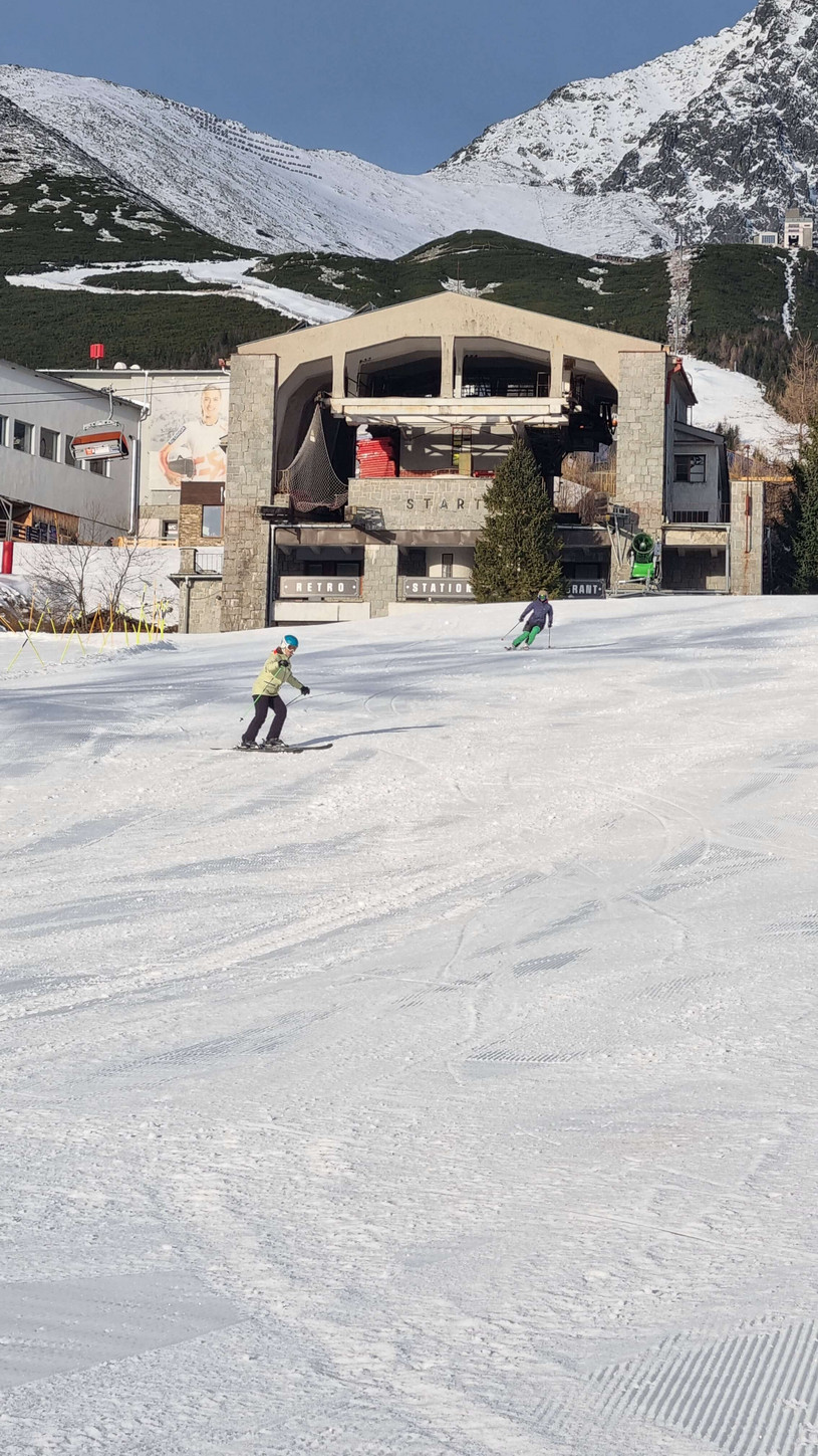 Tatrzańska Łomnica - trasa narciarska / fot. M. Rybińska