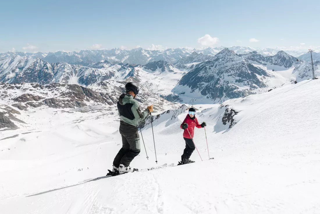 Wiosenne narty w pełnym słońcu, fot. TVB Pitztal, Stefan Ringler