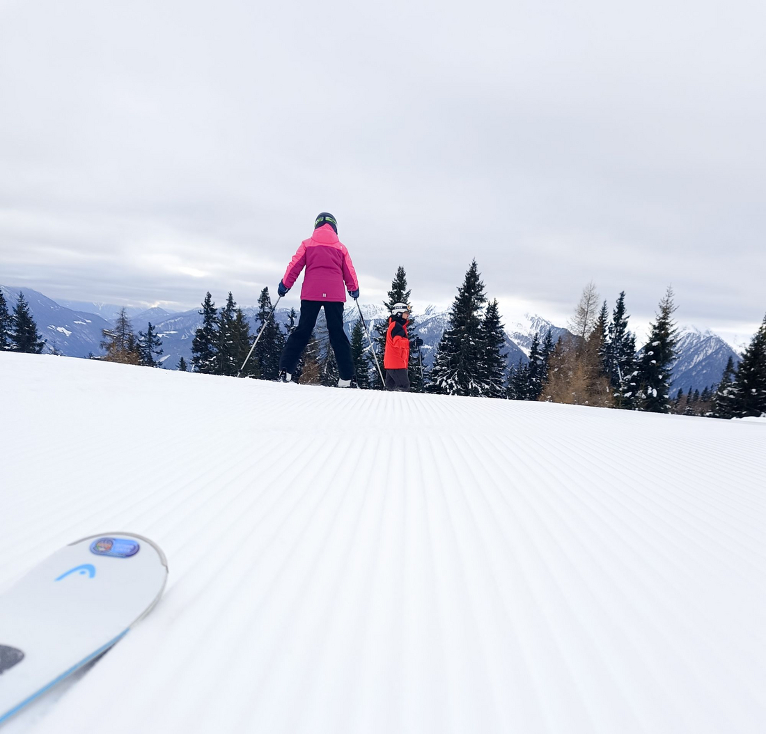 Narty w Rosskopf - tuż pod chmurami