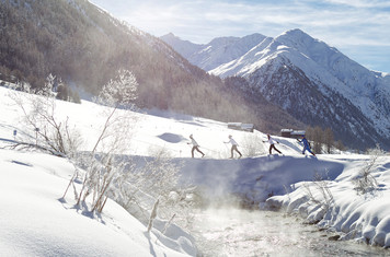 Na biegówkach w Livigno (foto: Roby Trab) Na biegówkach w Livigno (foto: Roby Trab)
